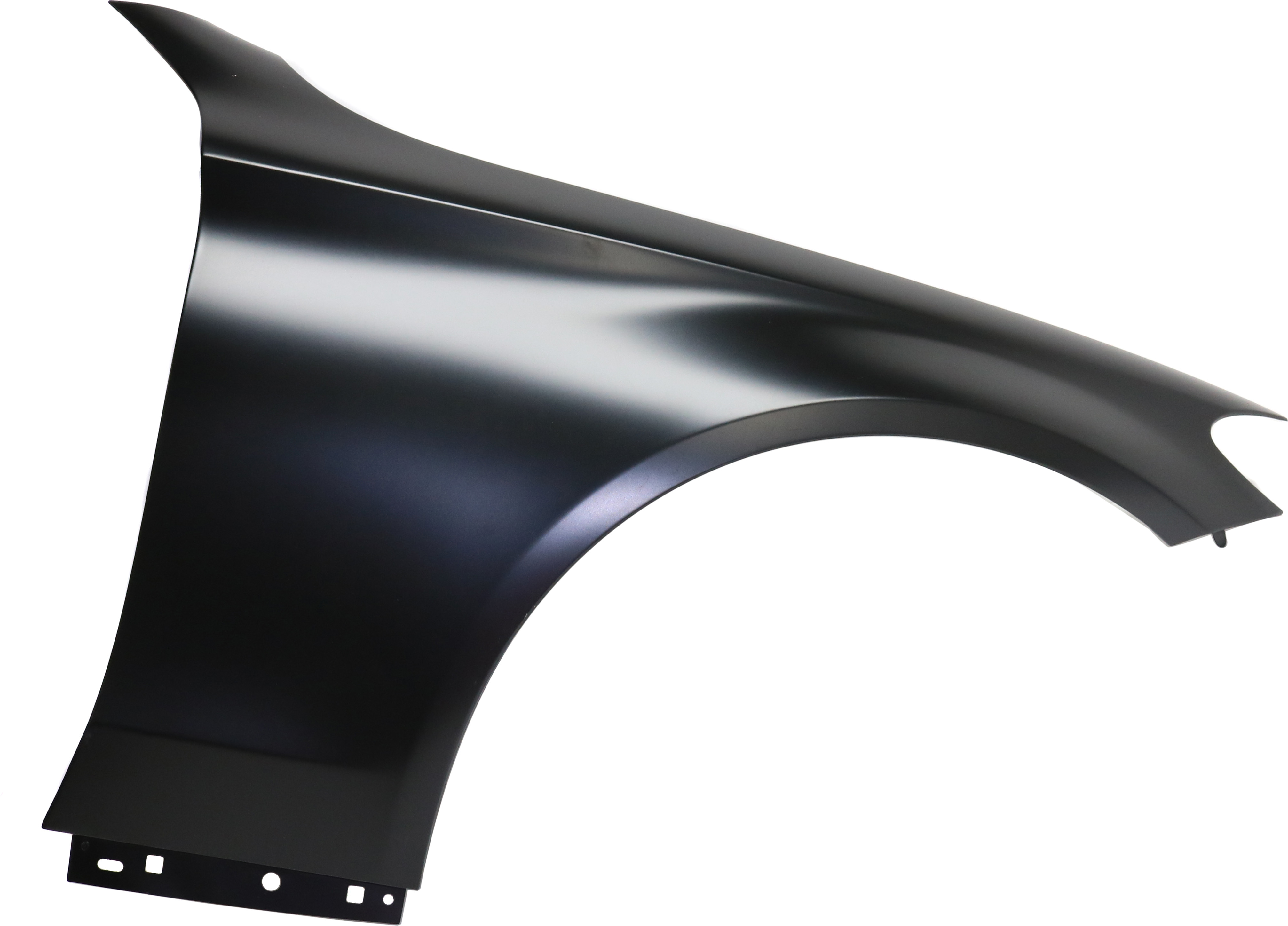 Front Fender Right (Passenger) for Mercedes-Benz C-Class 2015-2023, Primed (Ready to Paint), Aluminum, Compatible with C300/C43/C400/C450 Models, Coupe/Convertible/Sedan, Replacement (CAPA Certified)