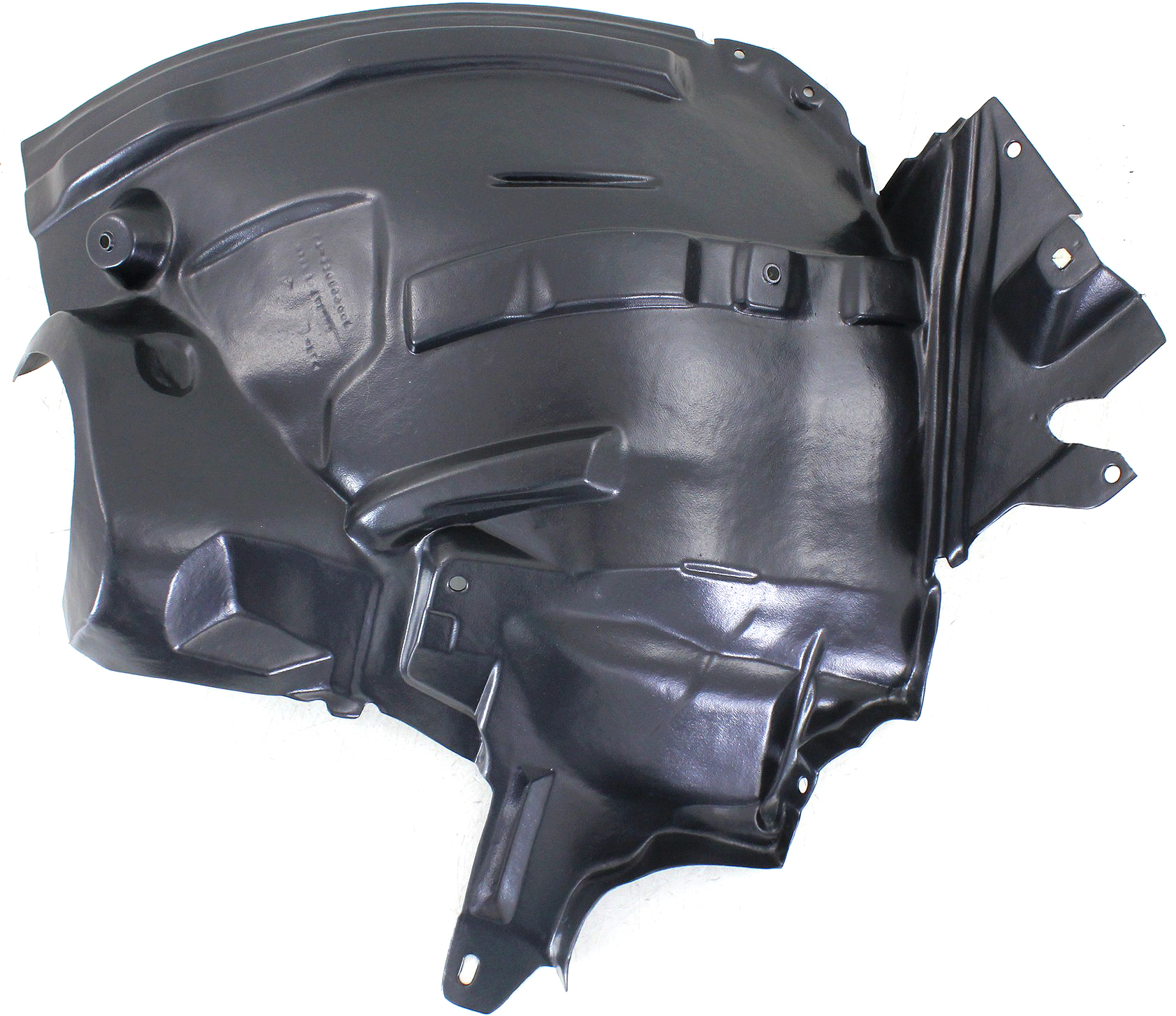 Front Fender Liner for Mercedes Benz GLK-Class 2012-2015, Right (Passenger), Rear Section, Replacement