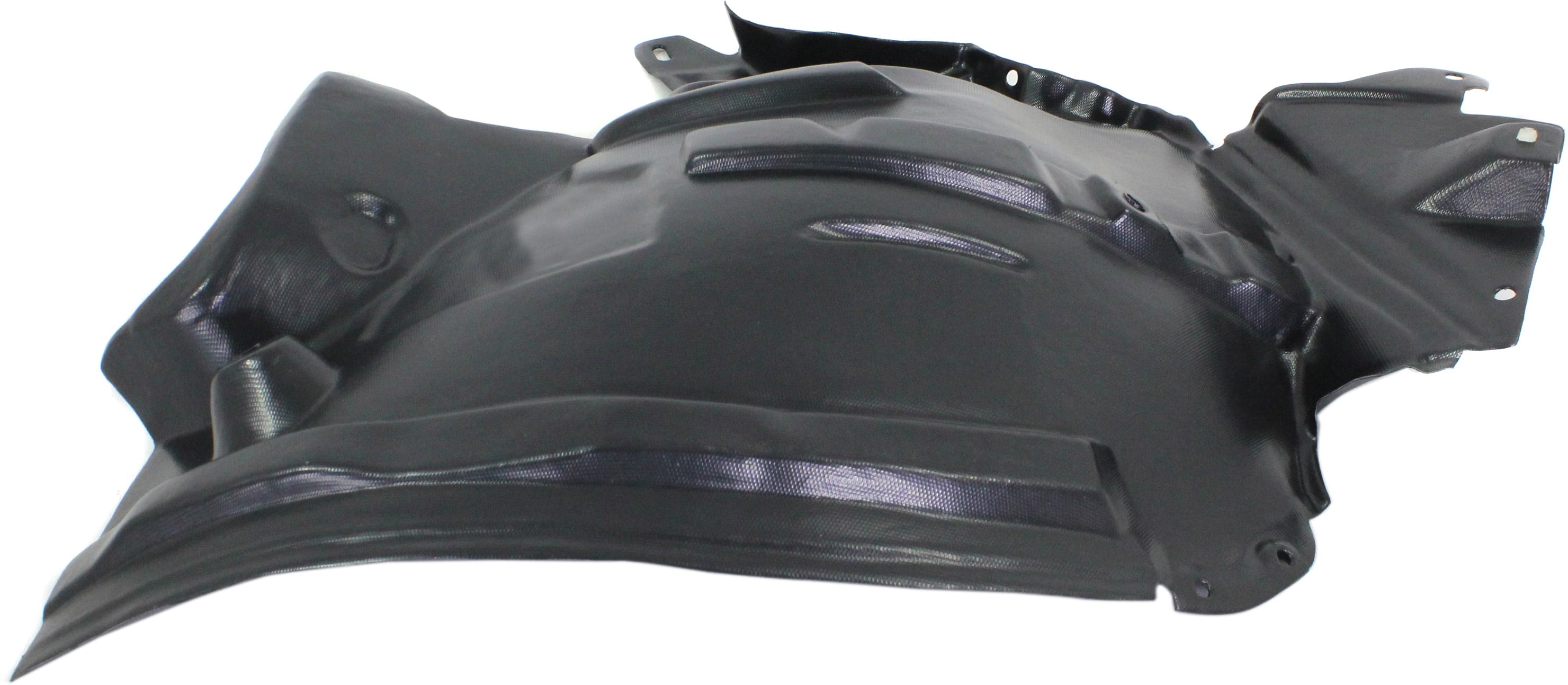 Front Fender Liner, Left (Driver), Rear Section for Mercedes-Benz GLK-Class 2010-2015, Replacement