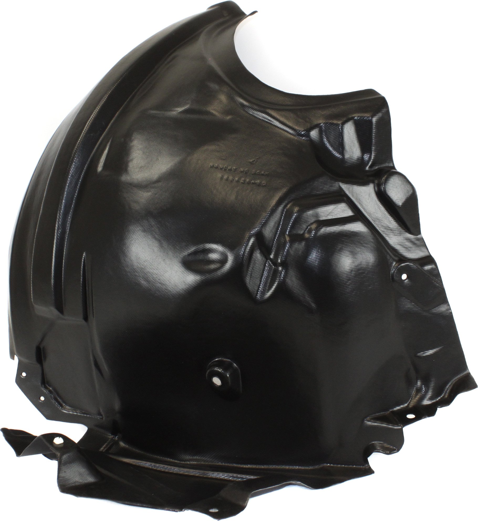 Front Fender Liner Left (Driver) for Mercedes-Benz E-class 2010-2016, Rear Section, Excluding E63 Model, Sedan/Wagon, Replacement