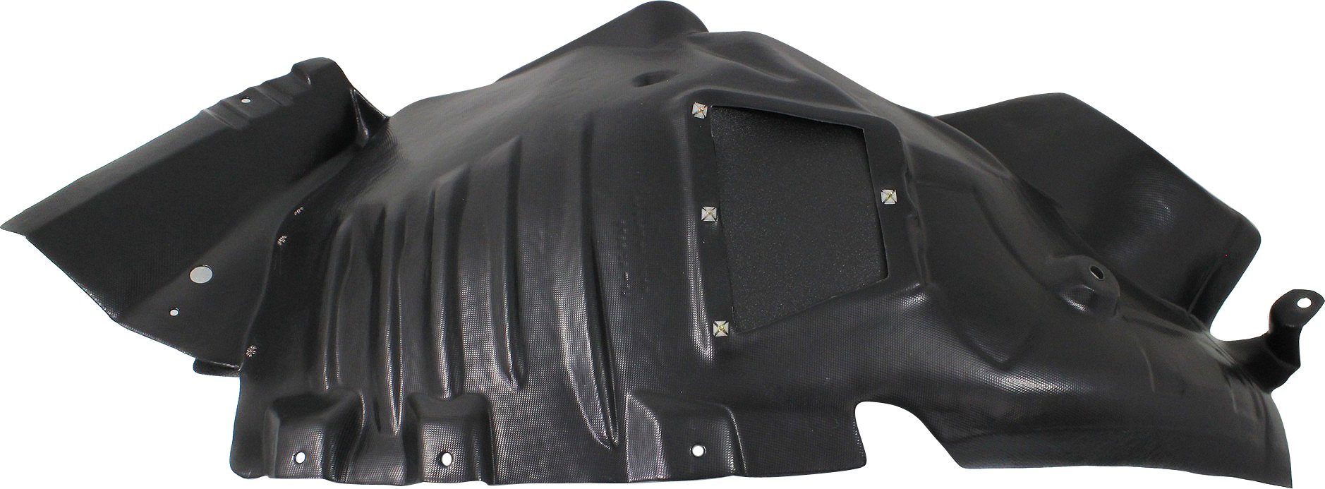 Front Fender Liner for Mercedes-Benz E-Class 2010-2013, Left (Driver) Side, Front Section, Excluding E63 Model, Convertible/Coupe, Replacement