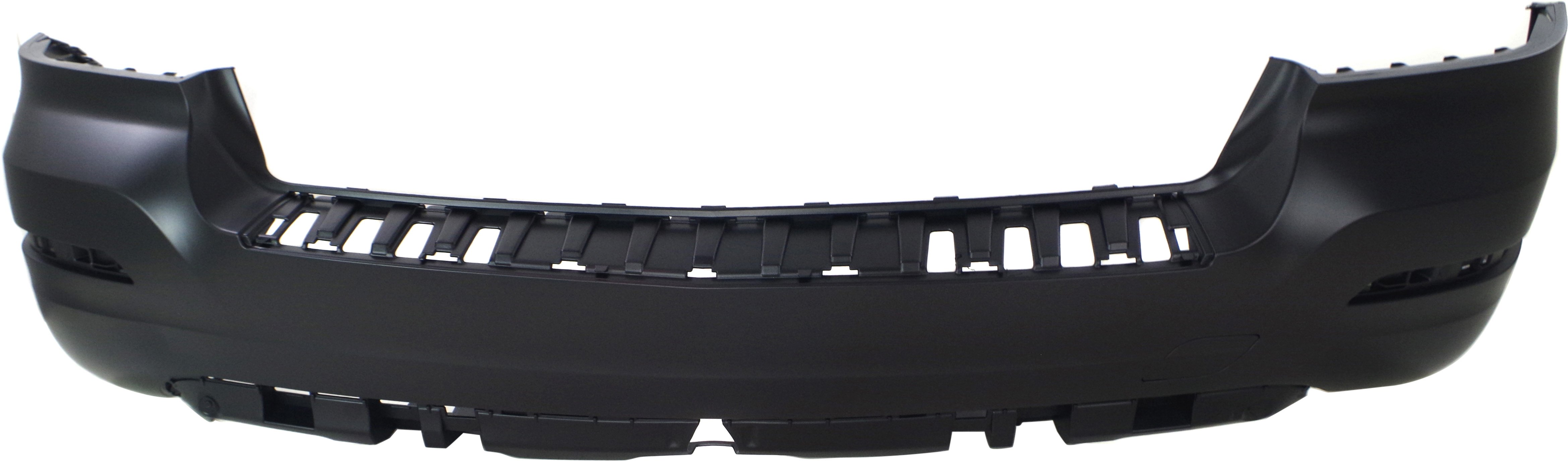 Rear Bumper Cover for Mercedes-Benz GLK-Class 2013-2015, Primed (Ready to Paint), without AMG Styling/Off-Road/Sport Packages, without Parktronic Holes, Replacement