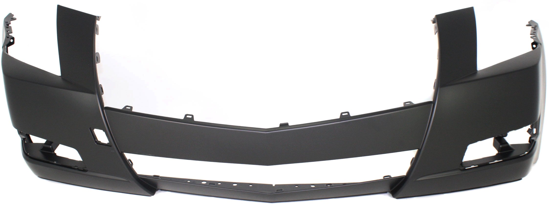 Front Bumper Cover for Cadillac CTS 2008-2014, Primed (Ready to Paint), Compatible with Halogen Headlights, (Excluding V Model), Replacement