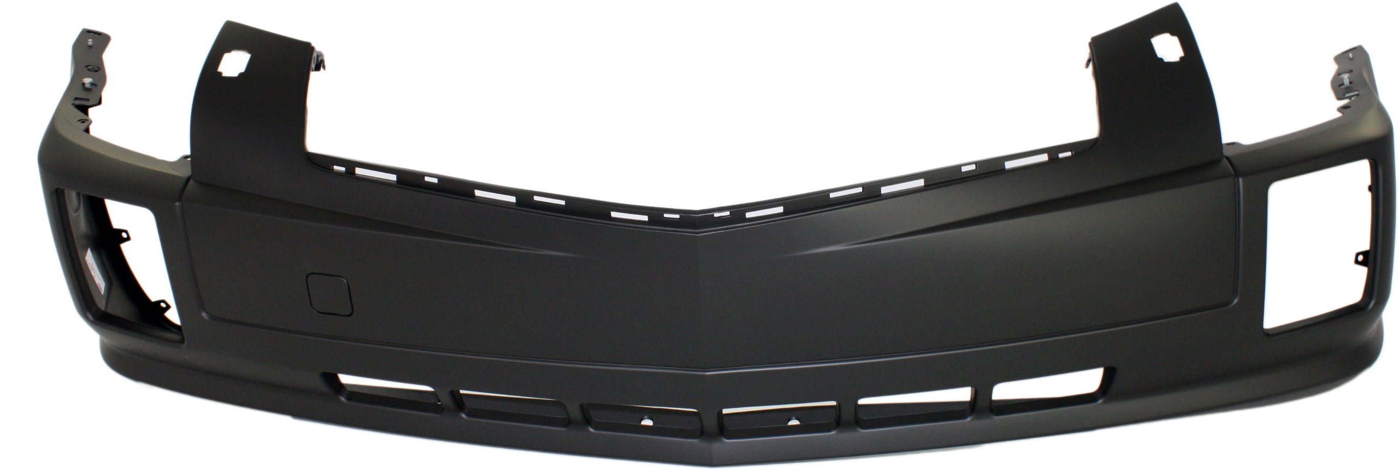 Front Bumper Cover for Cadillac SRX 2004-2009, Primed (Ready to Paint), without Sport Package, with Headlight Washer Holes, Replacement