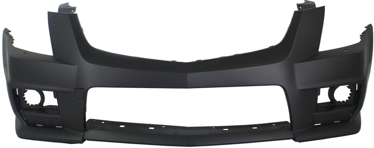 Front Bumper Cover for Cadillac CTS 2009-2015, Primed (Ready to Paint), V Model, Compatible with Coupe 2011-2015, Sedan 2009-2014, Wagon 2011-2014, Replacement