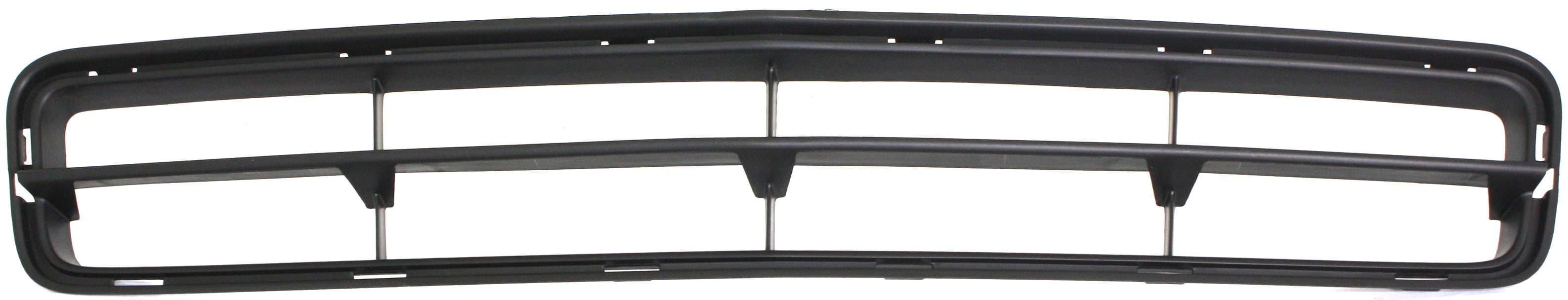 Front Bumper Grille for Chevrolet Malibu 2008-2012, Center Position, Textured Black, Replacement