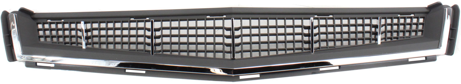 Front Bumper Grille for Cadillac CTS 2008-2012, Gray, Excludes V Model, Suitable for Sedan/Wagon/Coupe, Replacement