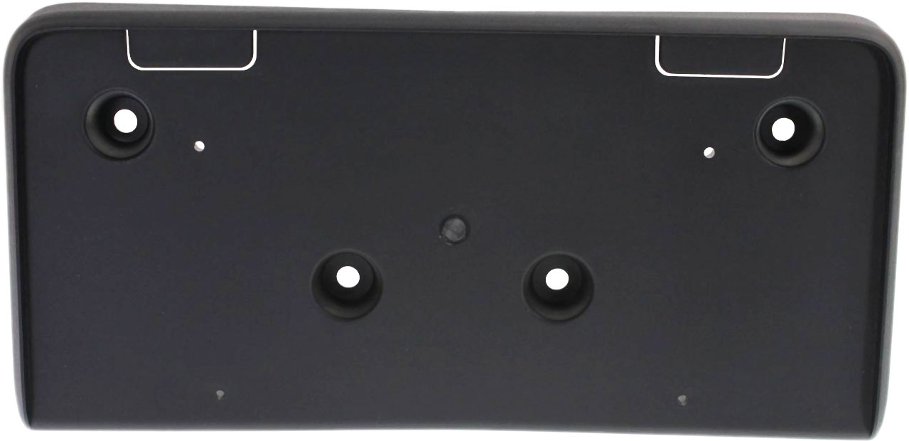 Front License Plate Bracket for Chevrolet Equinox 2010-2015, Textured Black, Replacement
