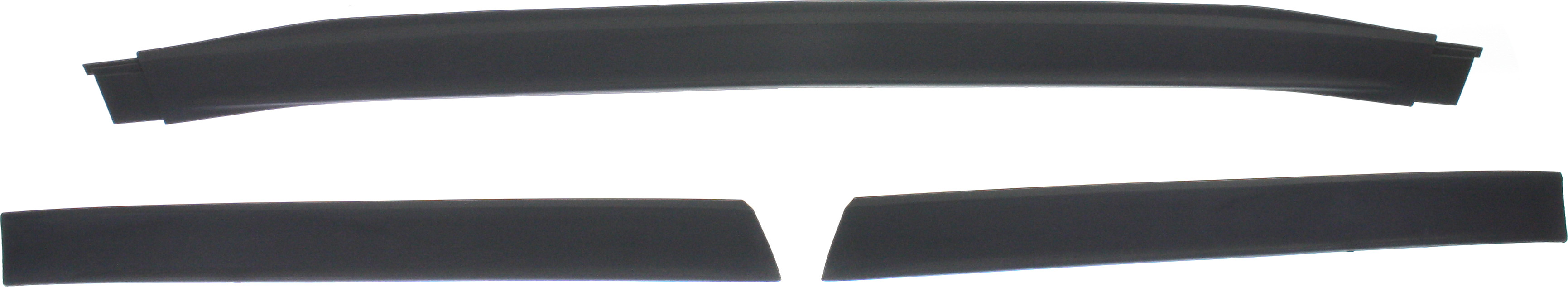Front Lower Valance Air Deflector for Chevrolet Malibu 2013-2015, Malibu Limited 2016, 3-Piece Set, Replacement