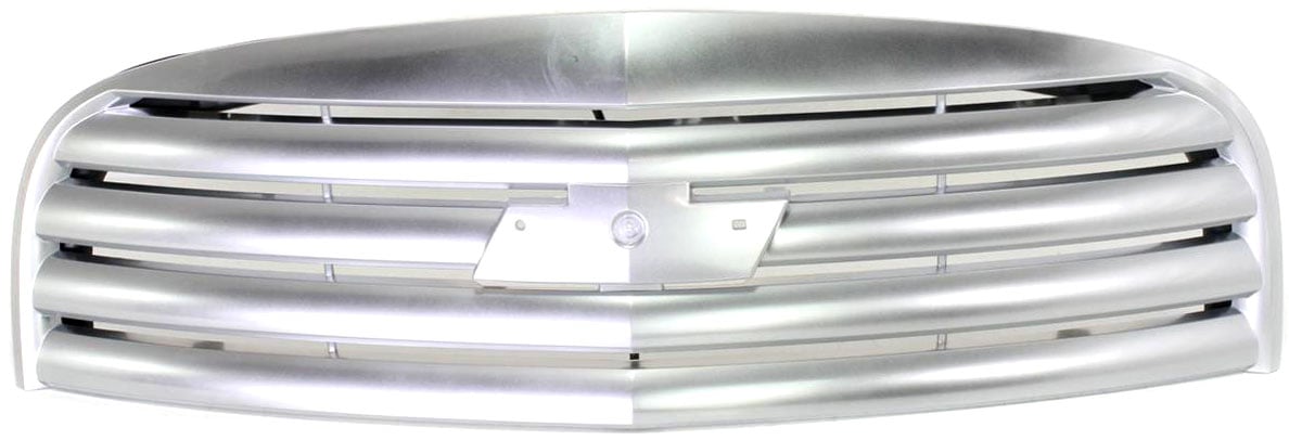 Plastic Grille for Chevrolet HHR 2006-2011, Satin Chrome Shell and Insert, Suitable for 2.2/2.4L Engine, Replacement