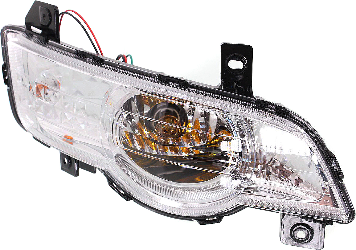Park Light Assembly for Chevrolet Traverse 2009-2012, Right (Passenger), Replacement