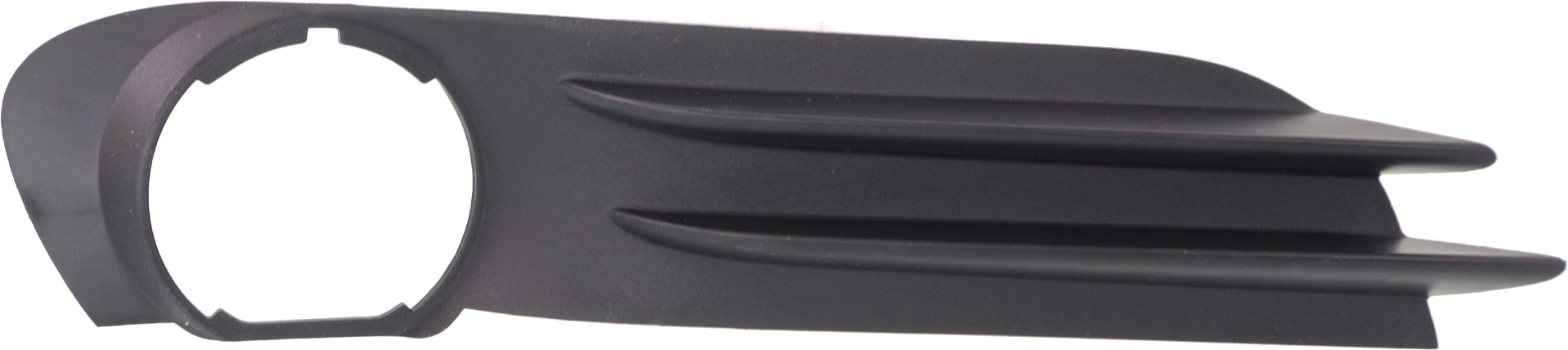 Front Fog Light Molding for Chrysler Town and Country 2011-2016, Left (Driver), Textured Black, Type 2, (2011-2011), Replacement
