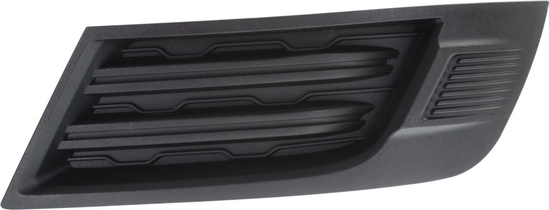 Fog Light Cover for Chevrolet Traverse 2013-2017, Left (Driver), Textured Black, Replacement