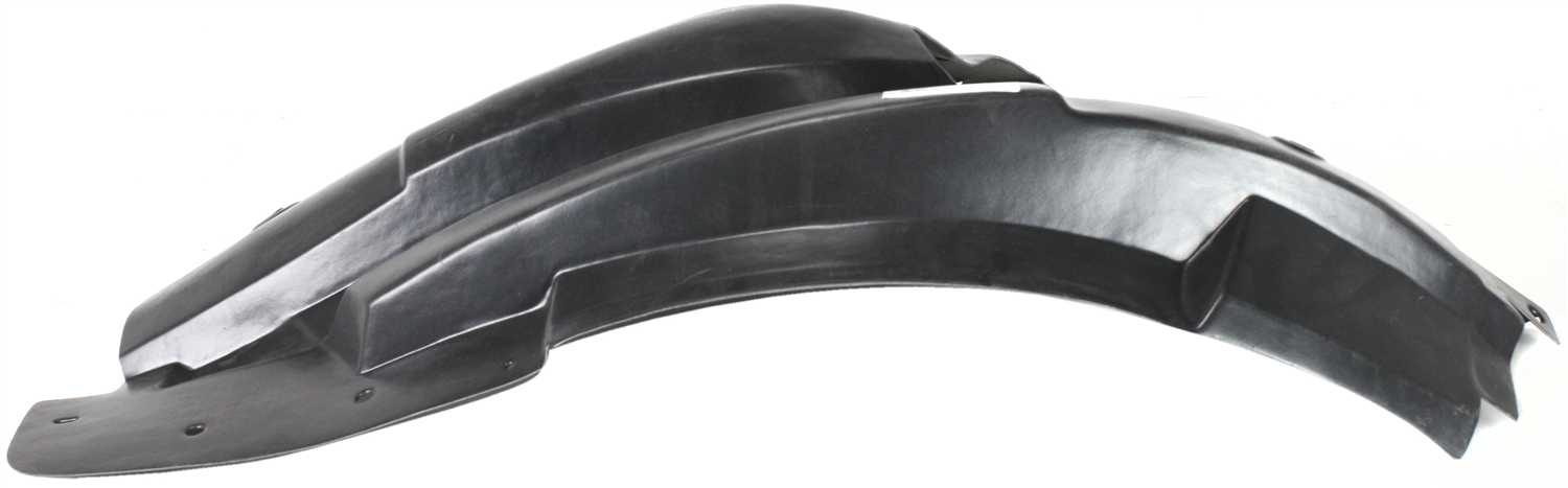 Front Fender Liner for Chevrolet Traverse 2009-2017, Right (Passenger), Rear Section, Replacement