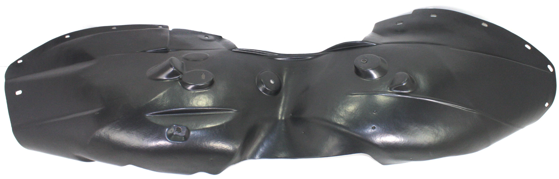 Front Fender Liner for Chevy Avalanche (2007-2013)/Suburban/Tahoe (2007-2014), Right (Passenger) Side, with Off Road Package (RPO-BPH), Replacement