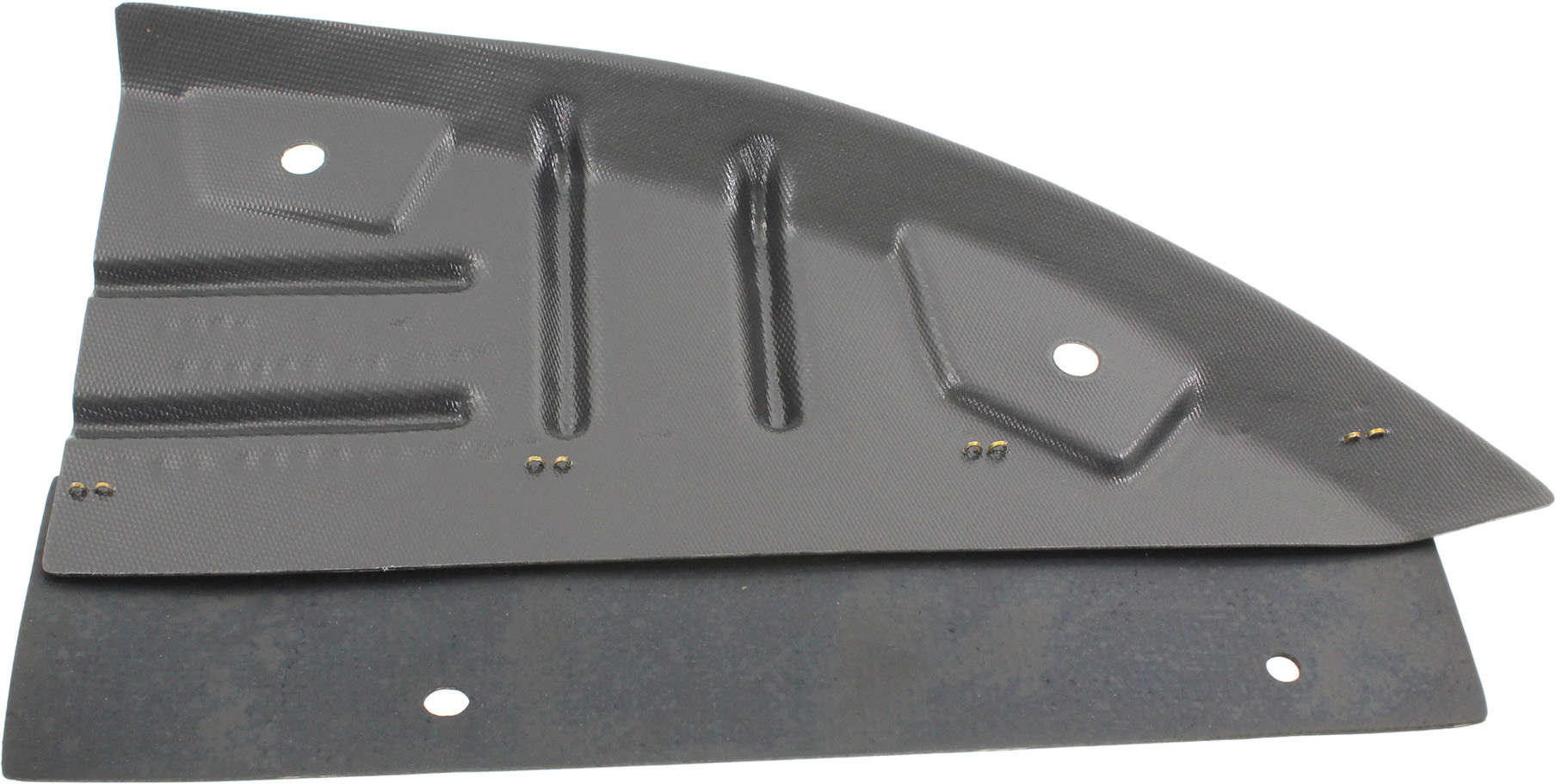 Front Fender Liner, Front Lower Section for Chevrolet Silverado 2500 HD/3500 HD 2011-2014, Right (Passenger), Replacement