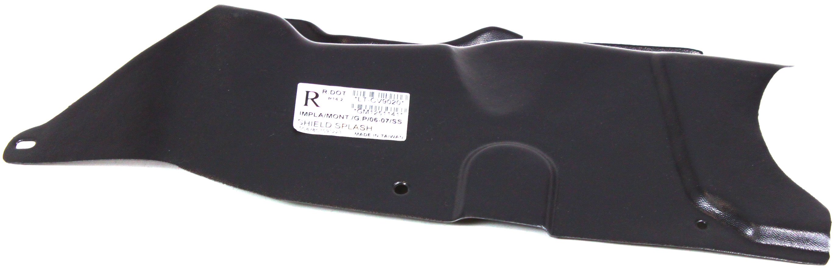 Engine Splash Shield for Pontiac Grand Prix (2005-2008)/Chevrolet Impala SS Models (2006-2009), Under Cover, Right (Passenger), Replacement