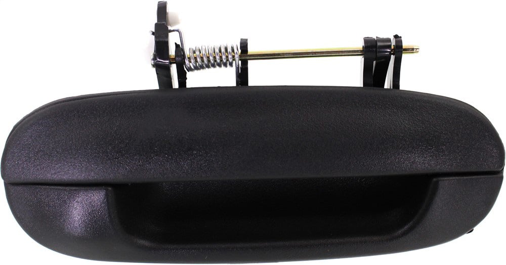Front Exterior Door Handle for Chevrolet Trailblazer/GMC Envoy 2002-2009, Right (Passenger), Textured Black, Without Keyhole, Replacement