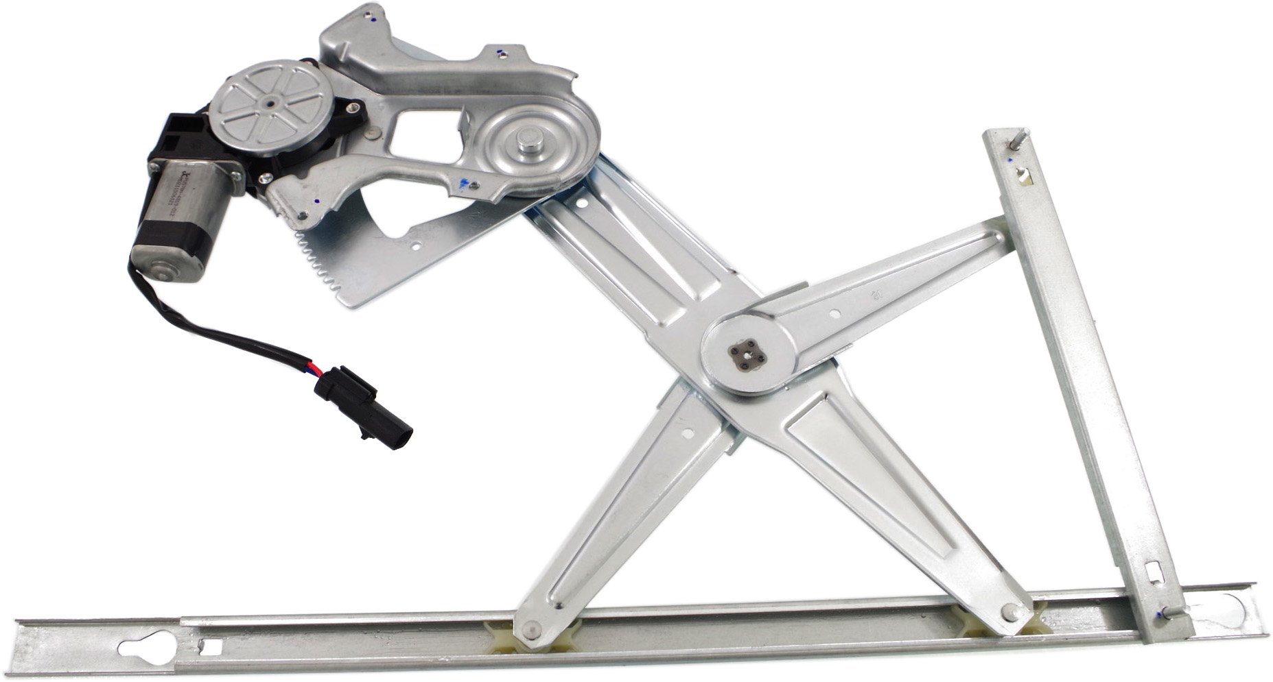 Power Front Window Regulator with Motor for 2001-2006 Chrysler Sebring/Dodge Stratus Sedans, Right (Passenger) Side, Replacement