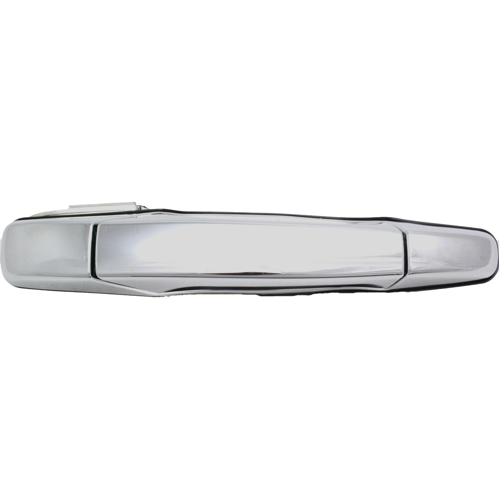 Rear Exterior Door Handle in Chrome for Chevrolet Silverado 1500 (2007-2013), 2500 HD/3500 HD (2007-2014) Right (Passenger), Without Key Hole, Excludes 2007 Classic Model, Replacement