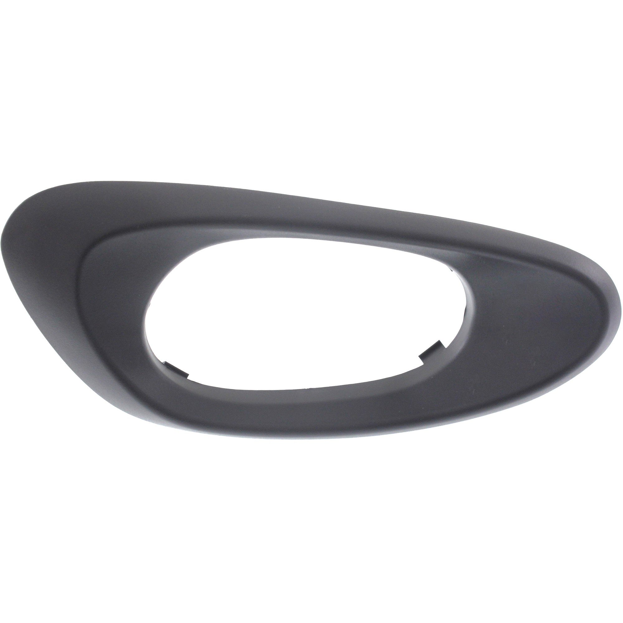 Rear Door Handle, Right (Passenger) Inside for Chevrolet Trailblazer 2002-2009, Textured Black Bezel Only, Plastic, Replacement