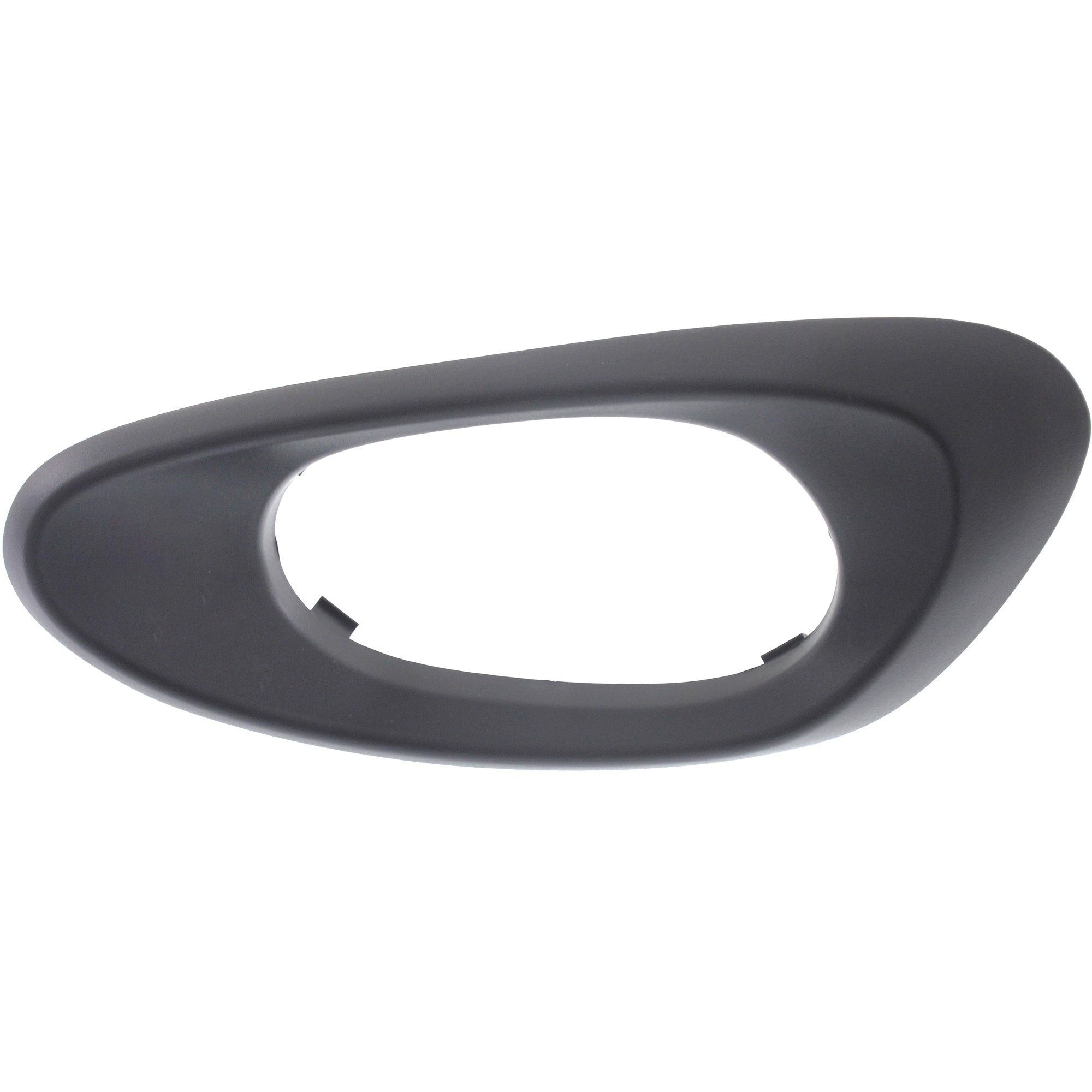 Rear Door Handle for Chevrolet Trailblazer 2002-2009, Left (Driver) Side, Interior, Textured Black Bezel Only, Plastic, Replacement