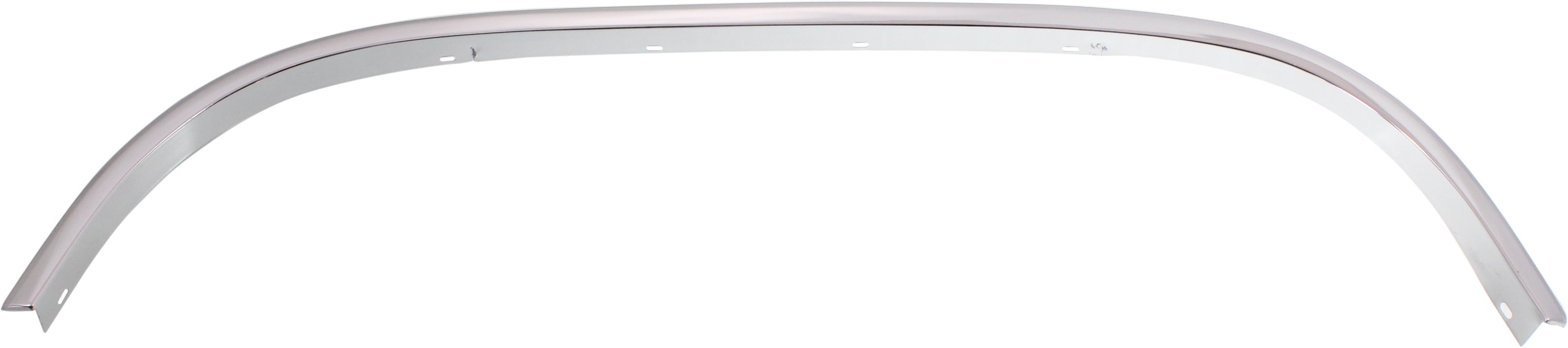 Rear Wheel Opening Molding for Chevrolet C/K Full Size Pickup 1988-2002, Left (Driver), Chrome, Plastic, Replacement