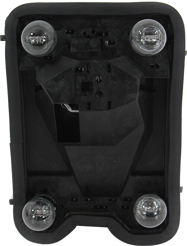 Tail Light for Chevrolet Malibu 1997-2005, Right (Passenger) Side, with Harness Holder and Circuit Board, Replacement