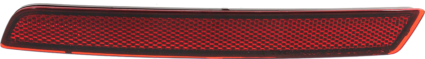 Rear Bumper Reflector Light for Chevrolet Malibu 2013-2015, Malibu Limited 2016, Left (Driver) Side, Replacement