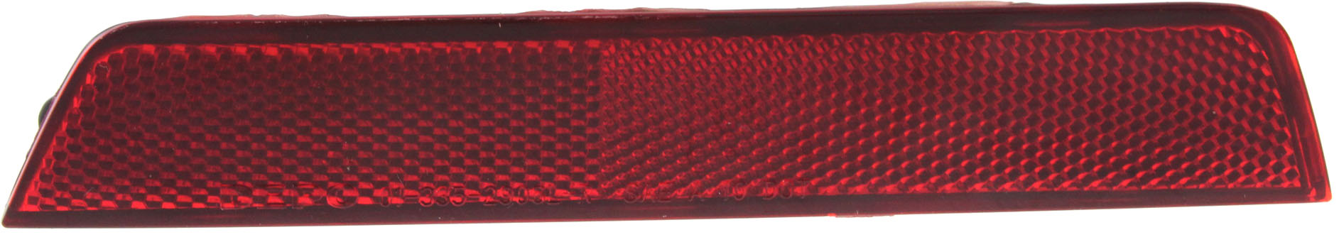 Rear Bumper Reflector Light for Chevrolet Equinox 2010-2017, Left (Driver) Side, Replacement