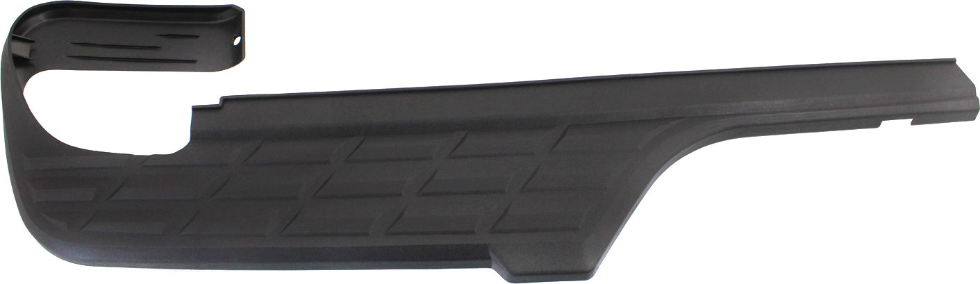 Rear Bumper Step Pad for Chevrolet Silverado 1500 (2007-2013), Left (Driver) Outer, Black, Excludes 2007 Classic, Replacement