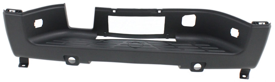 Rear Bumper Step Pad for Chevrolet Silverado/GMC Sierra 2007-2013, 2500 HD/3500 HD 2007-2014, Center, with Rear Object Sensor Holes, Excludes 2007 Classic, Replacement