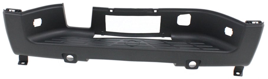 Rear Bumper Step Pad for Chevrolet Silverado/GMC Sierra 2007-2013, 2500 HD/3500 HD 2007-2014, Center, with Rear Object Sensor Holes, Excludes 2007 Classic, Replacement