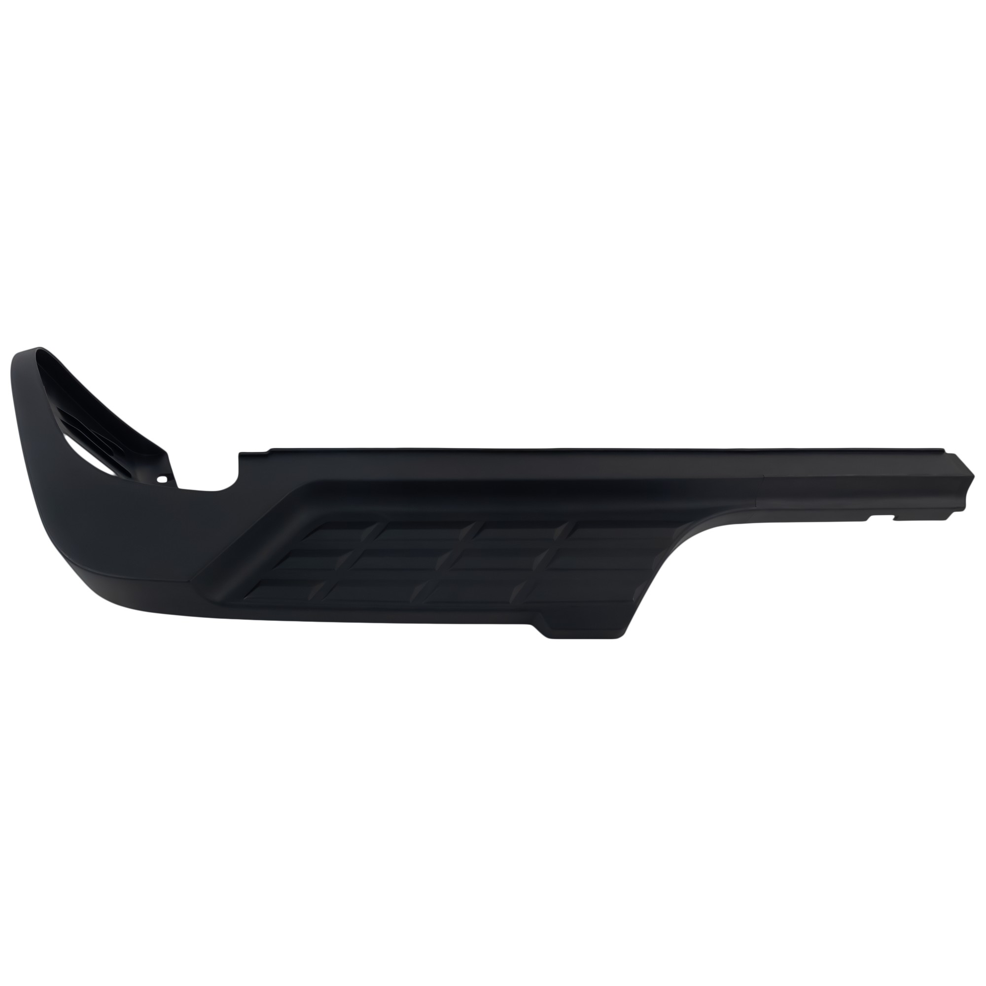 Rear Bumper Step Pad for Chevrolet Silverado/GMC Sierra 2500 HD/3500 HD 2007-2014, Left (Driver) Outer, Black, Single Rear Wheels, Excludes 2007 Classic, Replacement