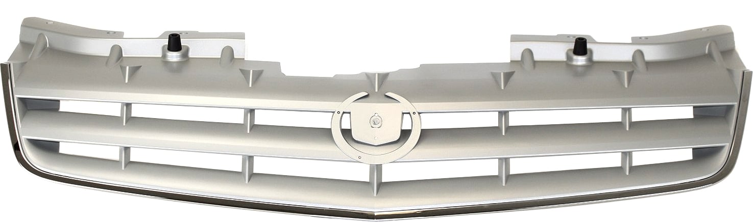 GRILLE for STS 2005-2007, Painted Gray Shell and Insert, Excludes Adaptive Cruise Control and Platinum Edition, Replacement