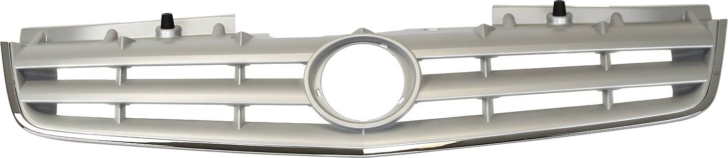 Grille for Cadillac STS 2005-2007, Painted Gray Shell and Insert with Adaptive Cruise Control, Replacement