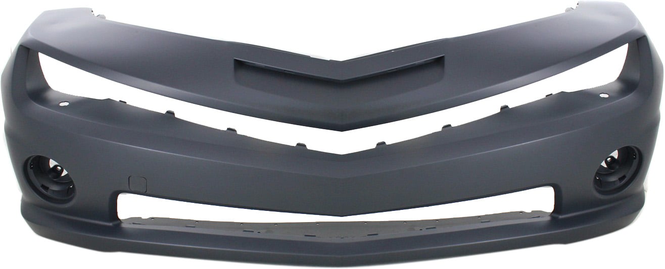 Front Bumper Cover for Chevrolet Camaro 2010-2013, Primed (Ready to Paint), with Tow Hook Holes, SS Model, Coupe/Convertible, Replacement