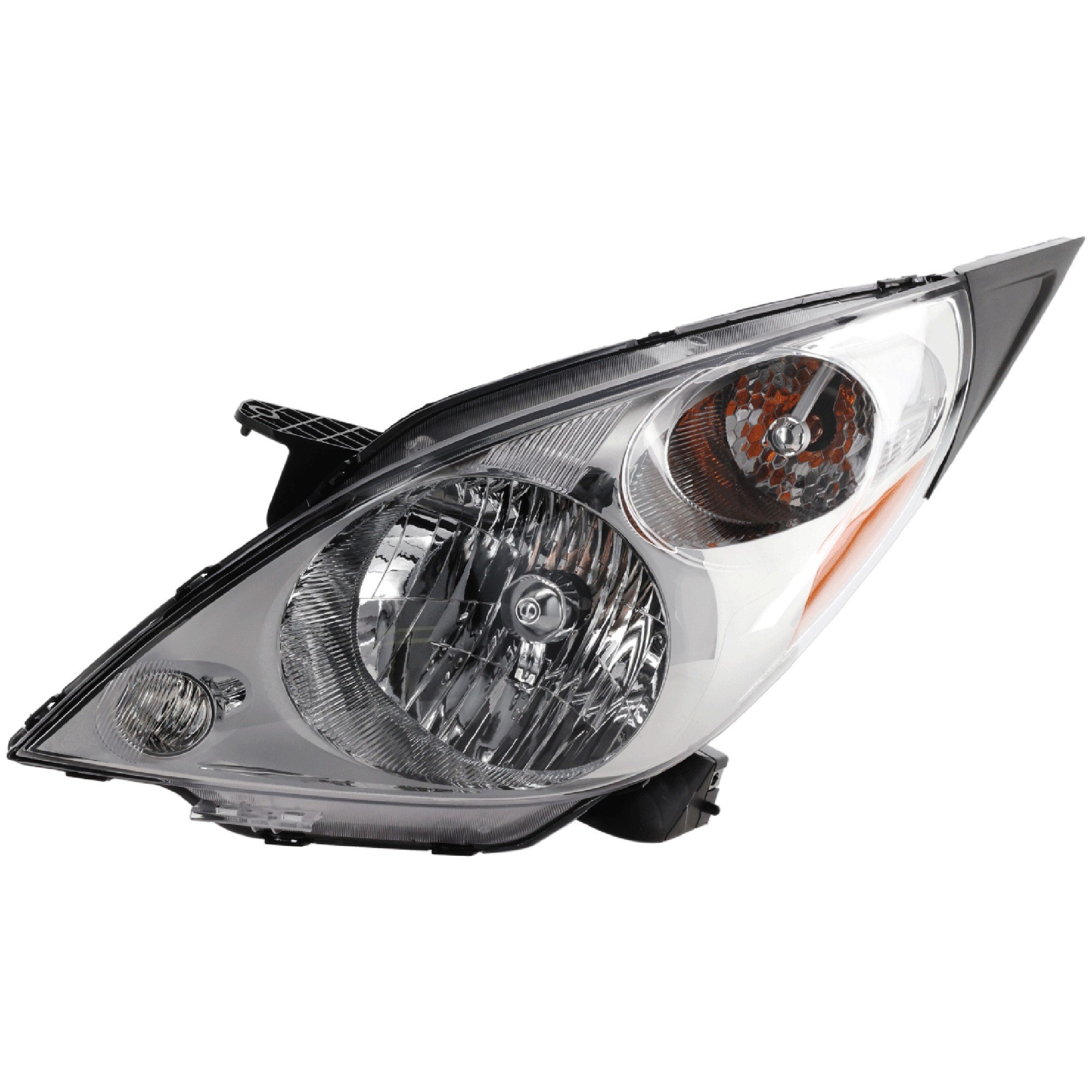 Headlight Assembly for Chevrolet Spark 2013-2015, Left (Driver), Halogen, Composite Type, Replacement