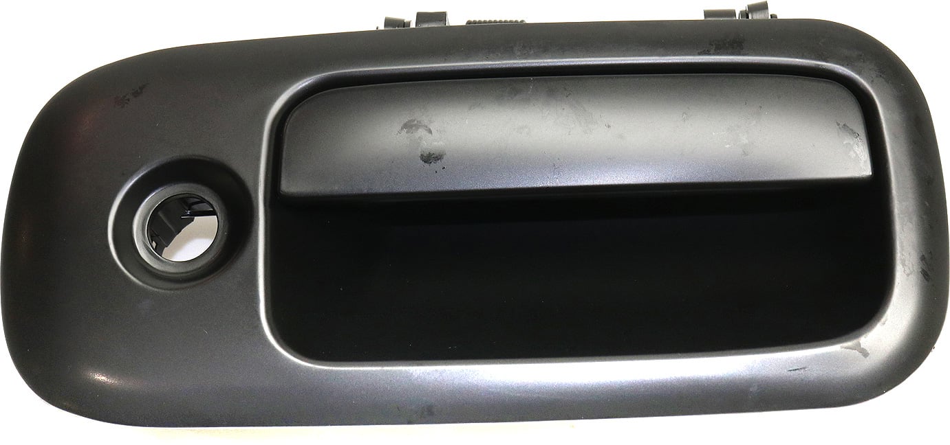 Front Exterior Door Handle for Chevrolet Express/GMC Savana 2010-2021, Right (Passenger), Smooth Black, Replacement