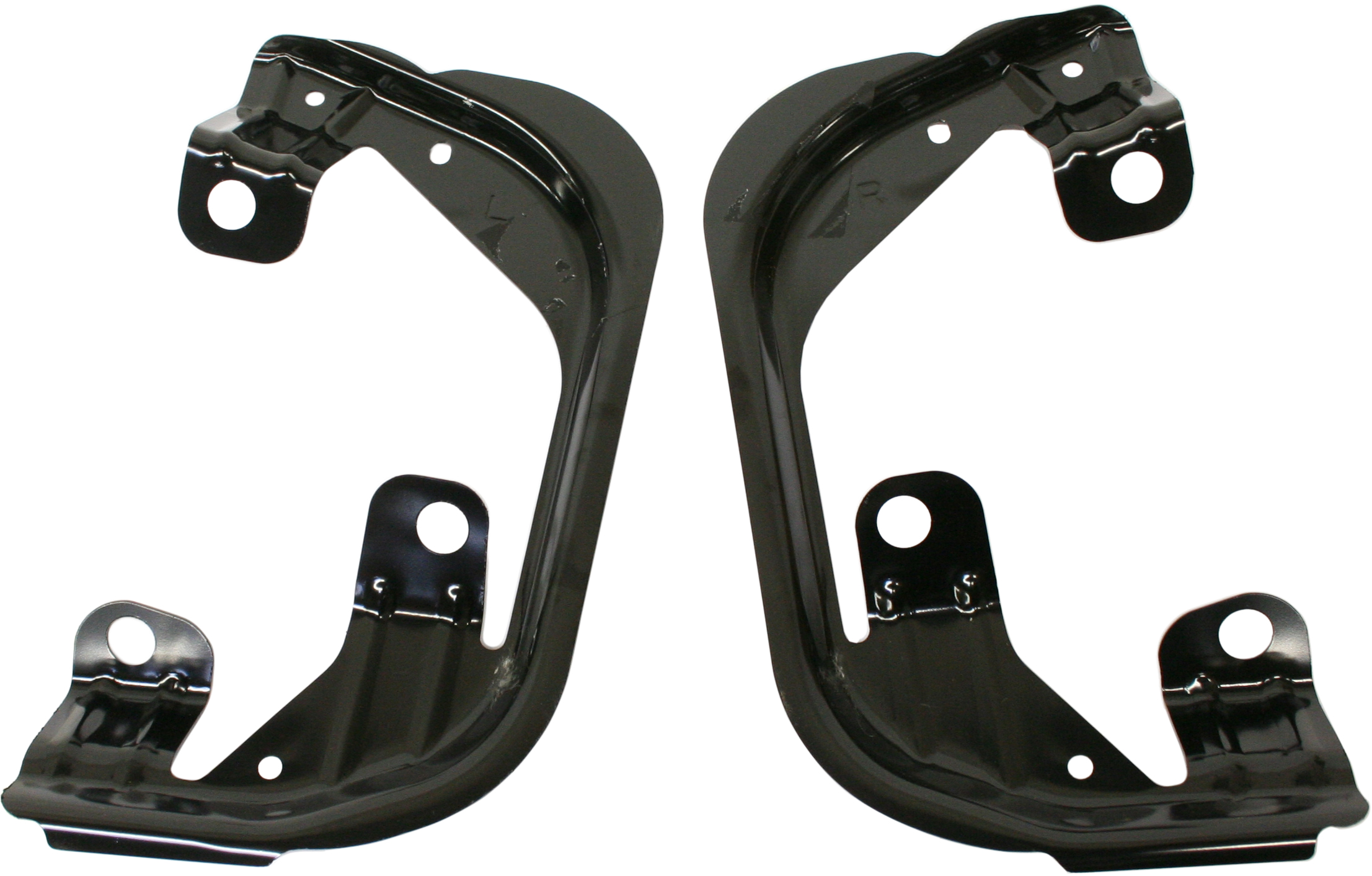 Fog Light Bracket for Dodge RAM 1500 (2009-2012), RAM 2500/3500 (2010-2018), Right (Passenger) and Left (Driver), Steel, Replacement