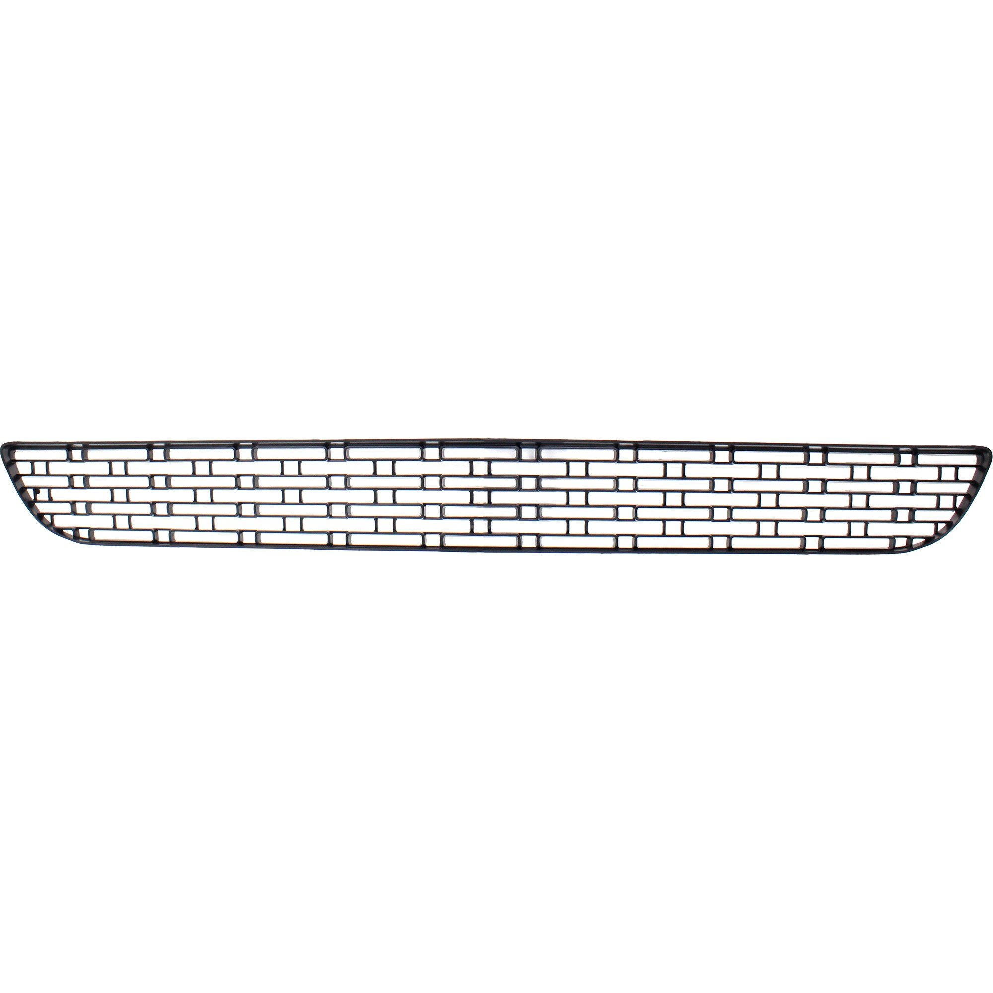 Front Bumper Grille for Dodge Challenger 2015-2023, Textured Black, with Fog Light Holes, without Adaptive Cruise Control, Replacement (CAPA Certified)