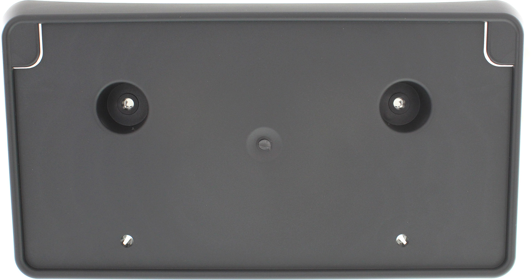 Front License Plate Bracket for Dodge RAM 1500 (2013-2022), 2-Piece Type Bumper, Type 1, Includes 2019-2022 1500 Classic Models, Excludes Rebel/Warlock, Replacement