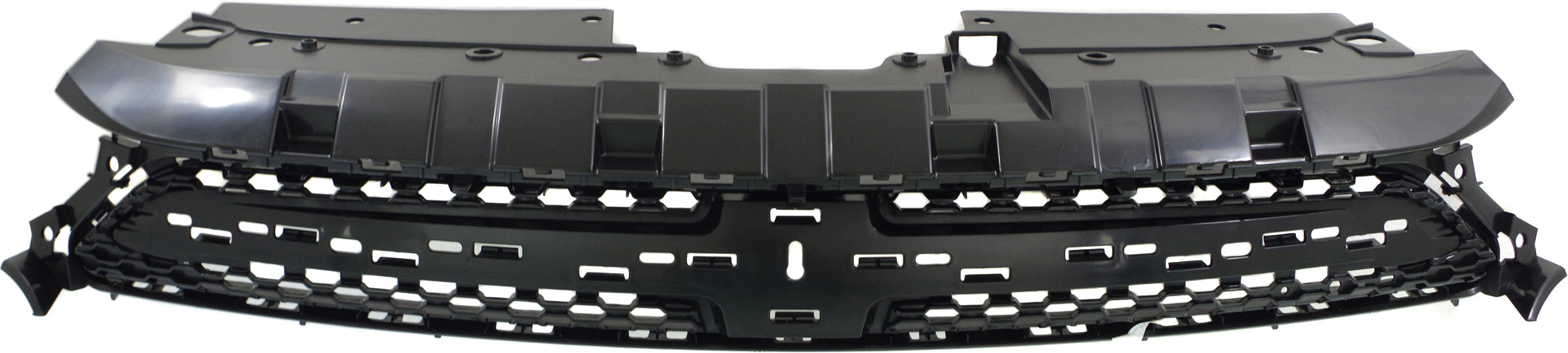 Textured Black Shell and Insert Grille for Dodge Dart 2013-2016, Replacement