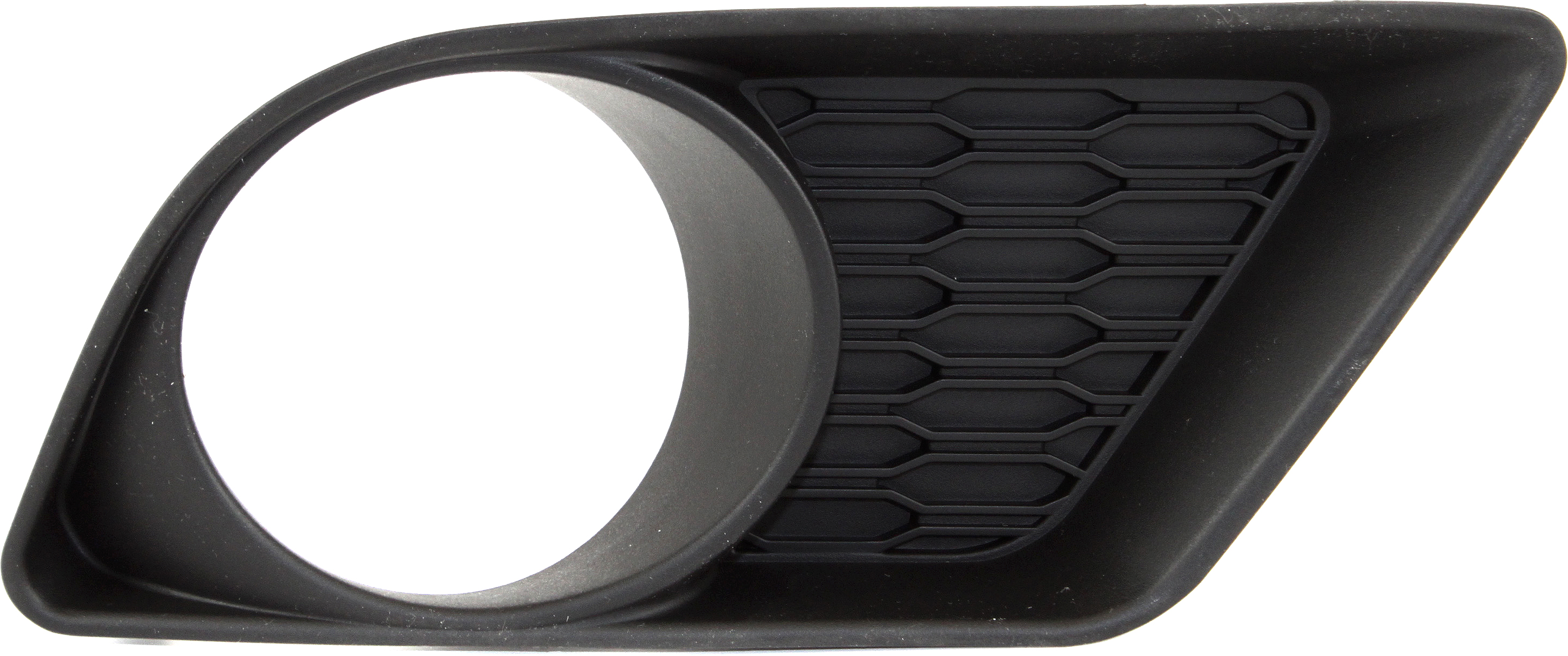 Front Fog Light Molding for Dodge Charger 2011-2014, Right (Passenger) Side, Textured Black, Standard Type, Replacement