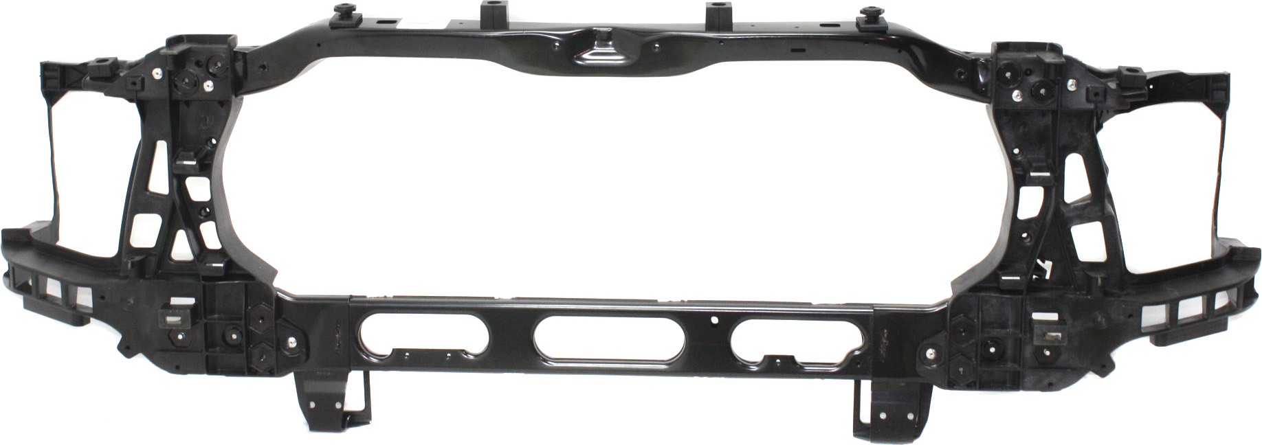 Radiator Support Assembly for Dodge RAM 2500/3500 Pick Up 2010-2012, Plastic with Steel, 6.7L Engine, without Headlight Bracket, Replacement