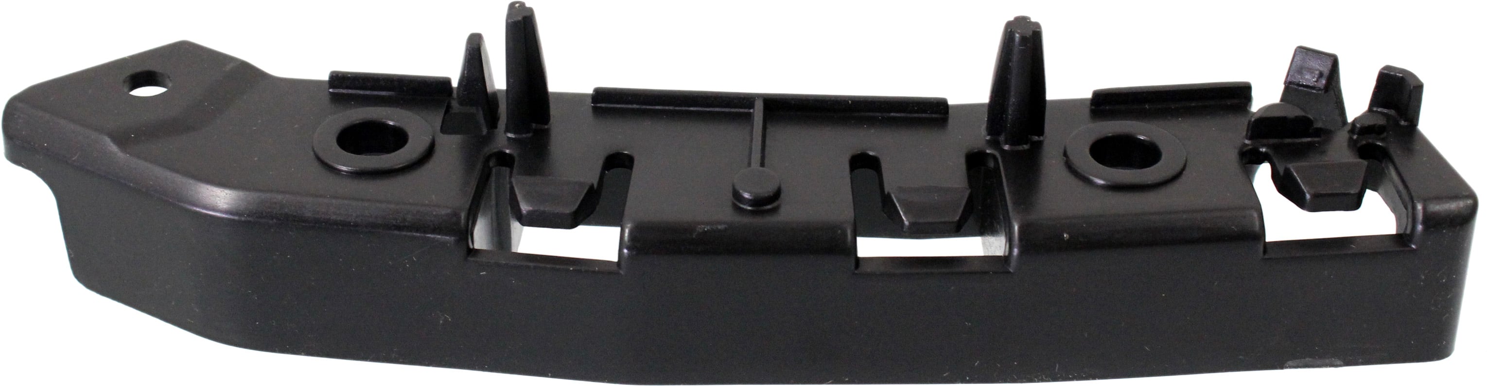 Front Bumper Bracket Right (Passenger) Side Cover Reinforcement for Ford Focus Hatchback/Sedan 2012-2018, Plastic, Replacement