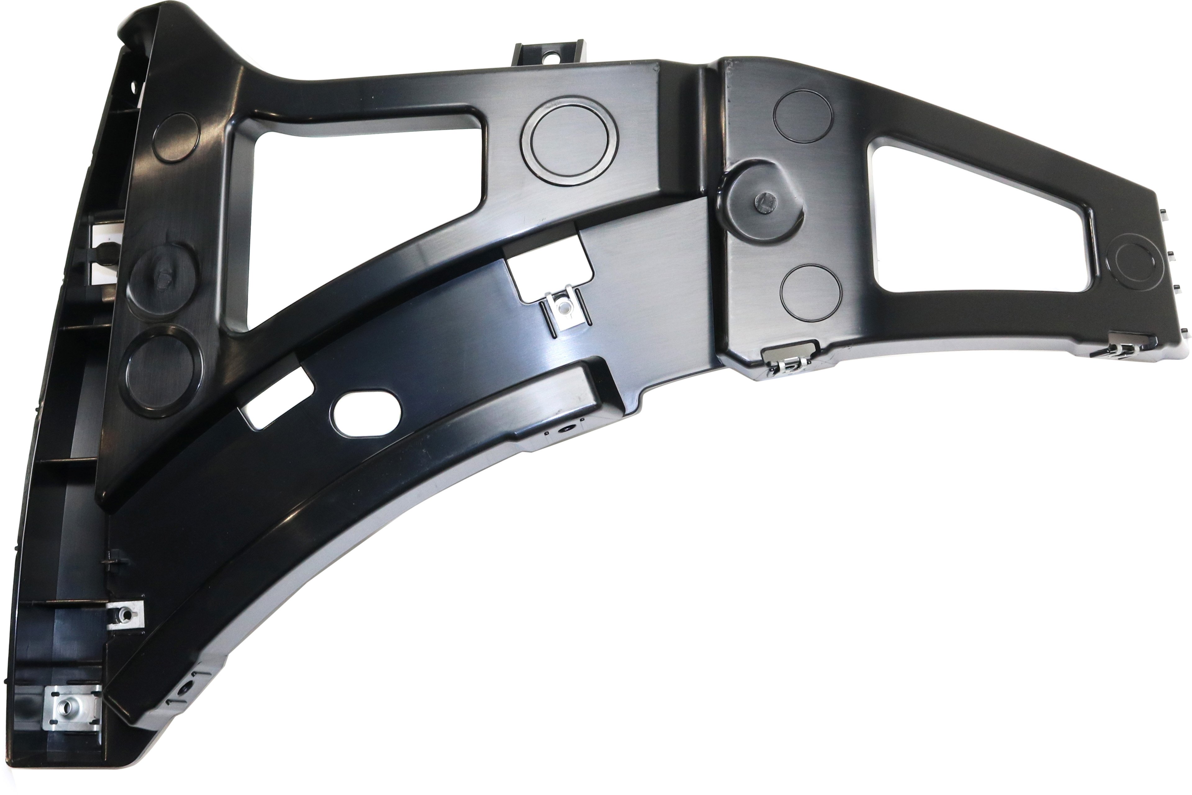 Front Bumper Bracket for Ford Transit Van 2015-2019, Right (Passenger) Side, Lower Cover, Made of Plastic, Replacement
