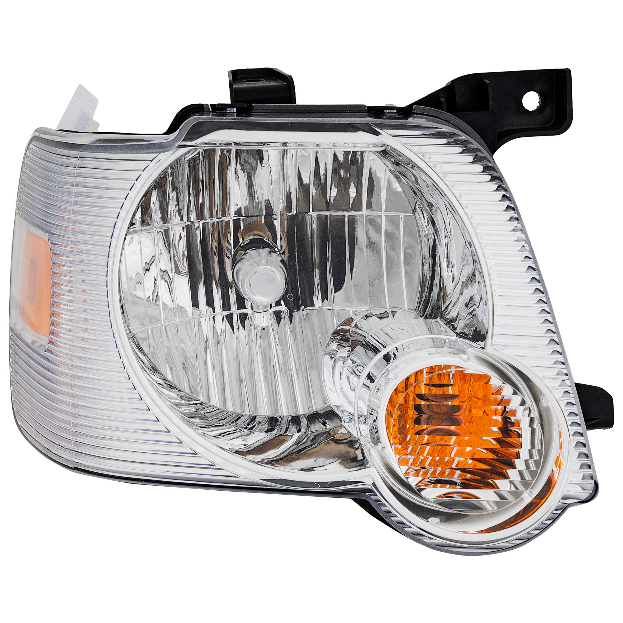 Headlight Assembly for Ford Explorer 2006-2010, Right (Passenger) Side, Halogen, Clear Lens, Replacement