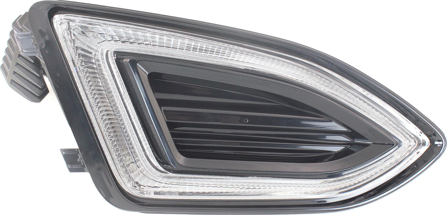 Front Fog Light Assembly for Ford Edge 2015-2018, Right (Passenger) Side, Replacement (CAPA Certified)