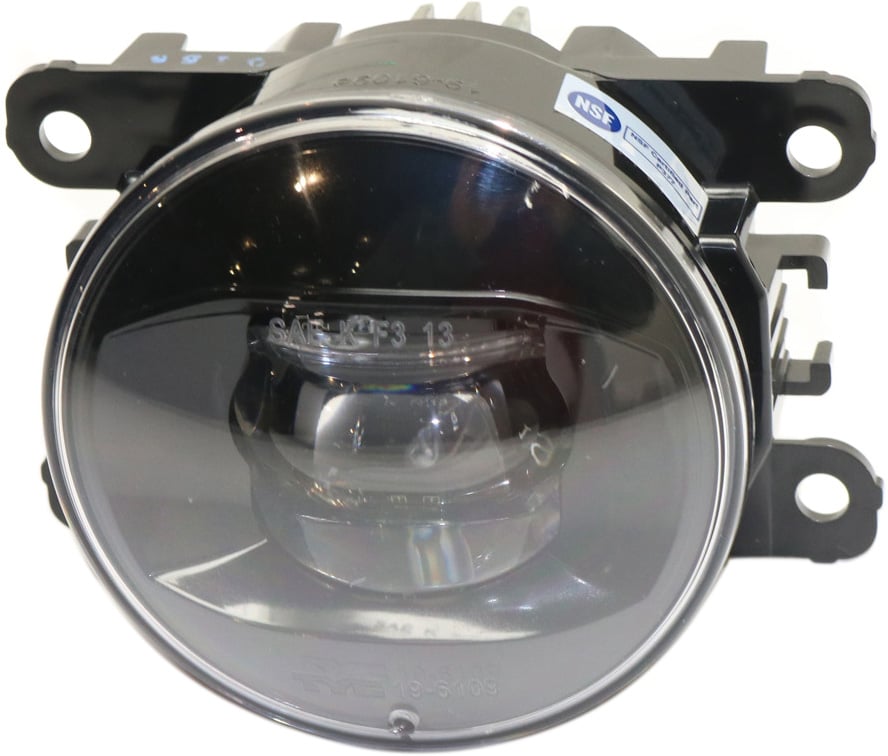 Front Fog Light Assembly for 2015-2017 Ford Mustang Convertible/Coupe, Right (Passenger) = Left (Driver), LED, Excluding Shelby Models, Replacement